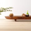 Oval Wooden Fruit Stand