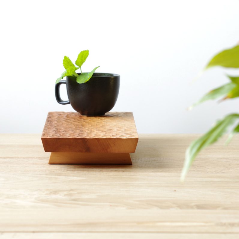 Sculpted Japanese Tea Platter